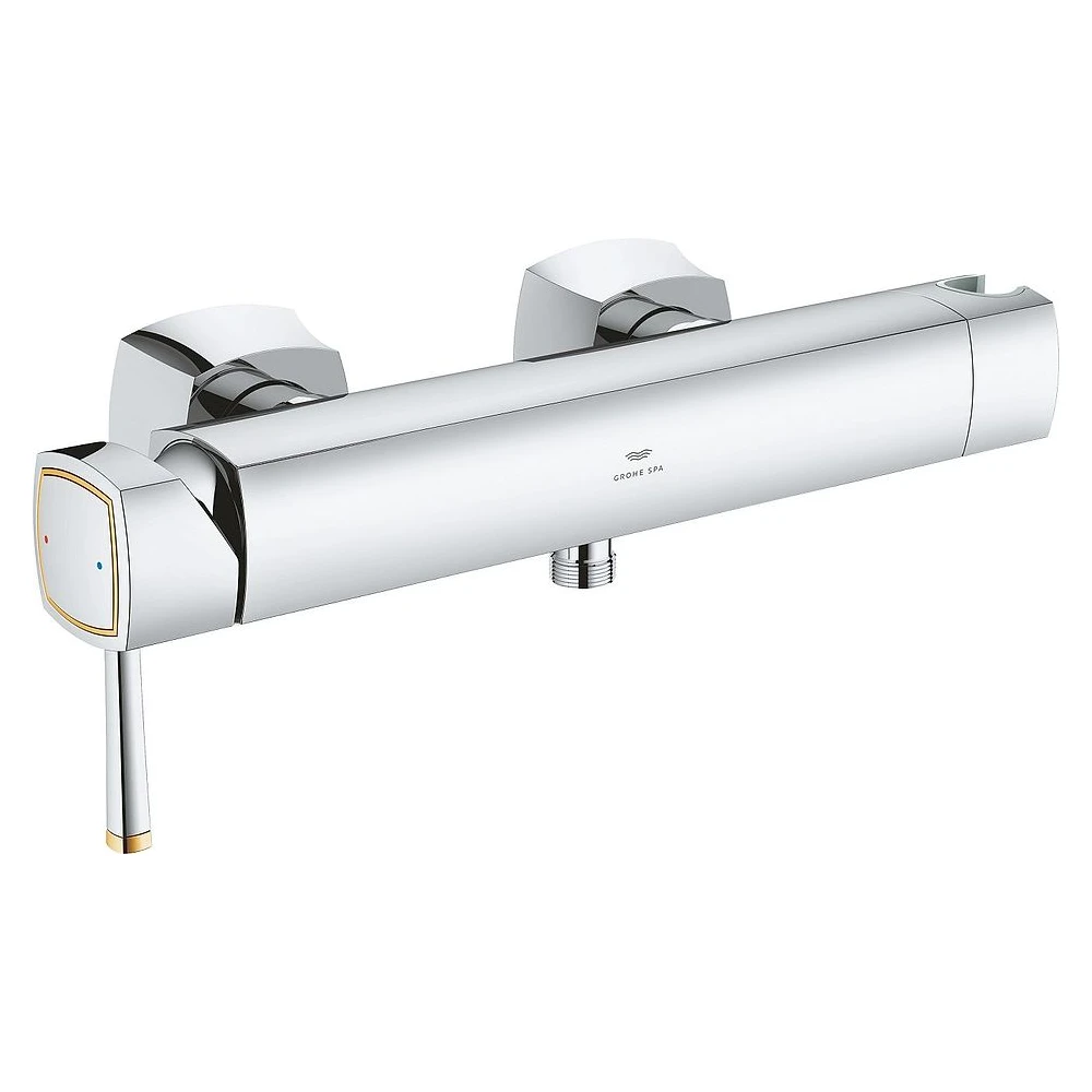 Grohe Grandera Krom Altın Duvardan Banyo Bataryası
