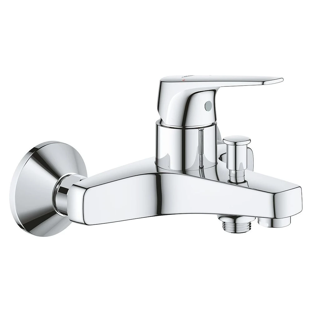 Grohe BauFlow Krom Duvardan Banyo Bataryası