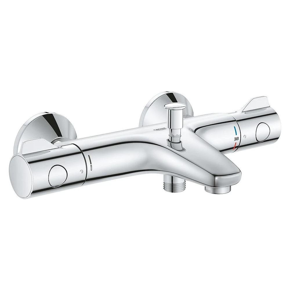 Grohe Grohtherm 800 Krom Duvardan Termostatik Batarya