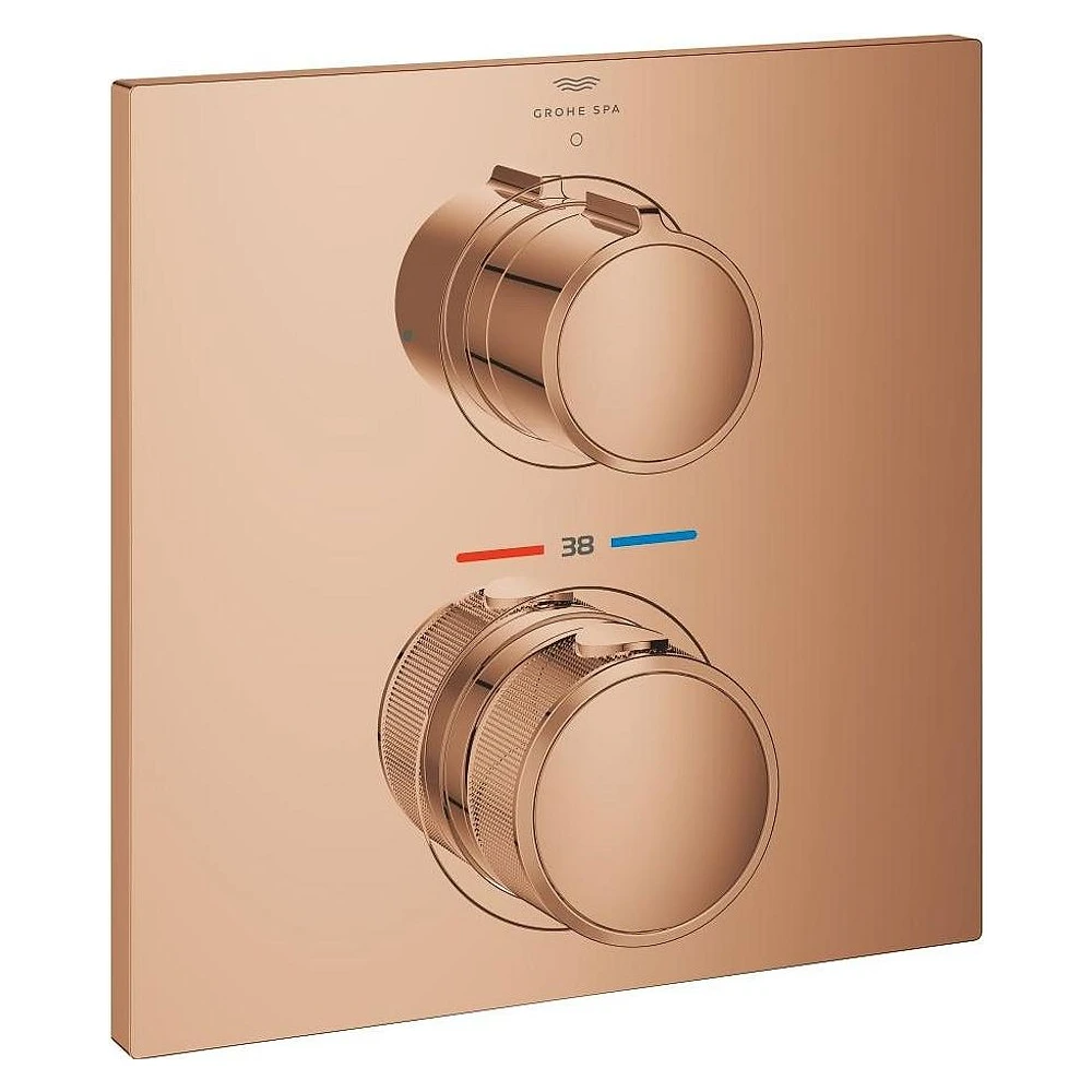 Grohe Allure New Bronz Ankastre Termostatik Batarya