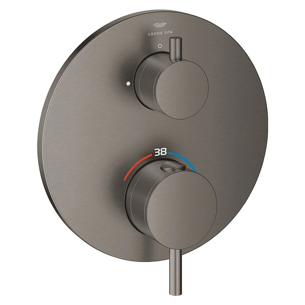 Grohe Atrio New Classic Antrasit Fırçalanmış Ankastre Termostatik Batarya