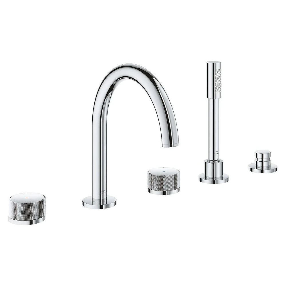 Grohe Atrio Private Collection Krom Knob Küvet Bataryası
