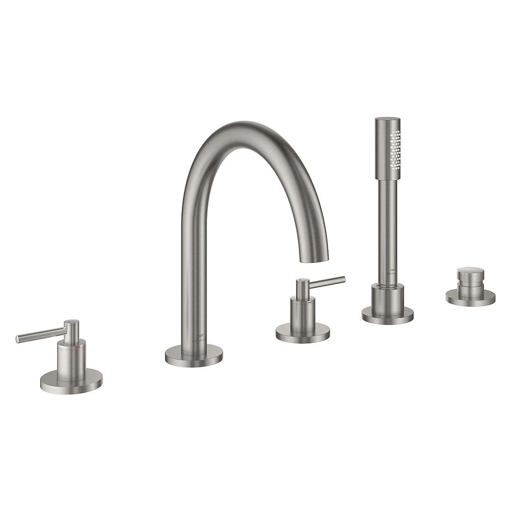 Grohe Atrio New Classic Paslanmaz Çelik Ankastre Küvet Bataryası