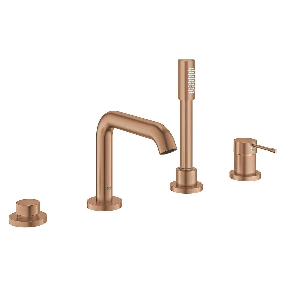 Grohe Essence New Bronz Fırçalanmış Küvet Bataryası
