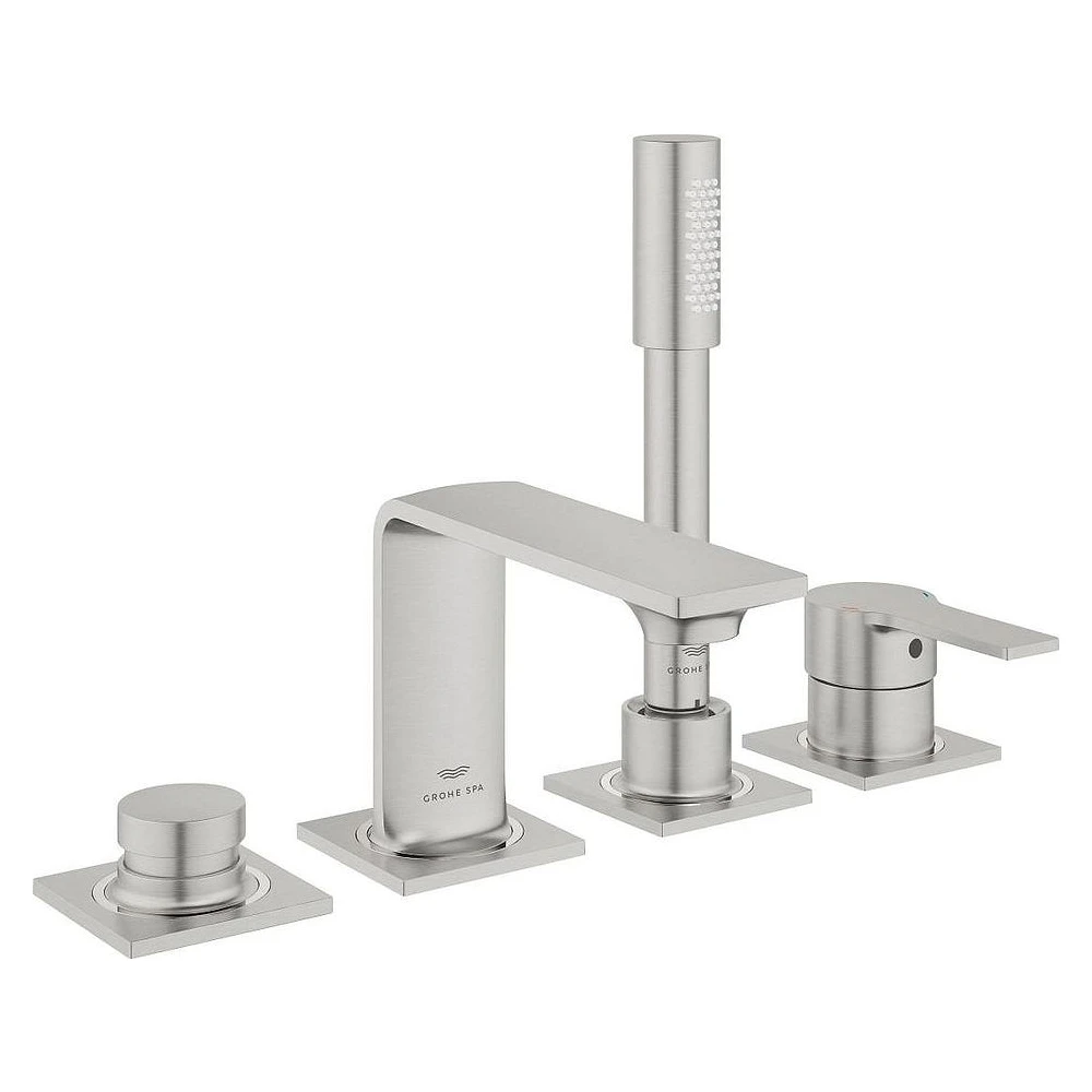 Grohe Allure New Paslanmaz Çelik Fırçalanmış Küvet Bataryası