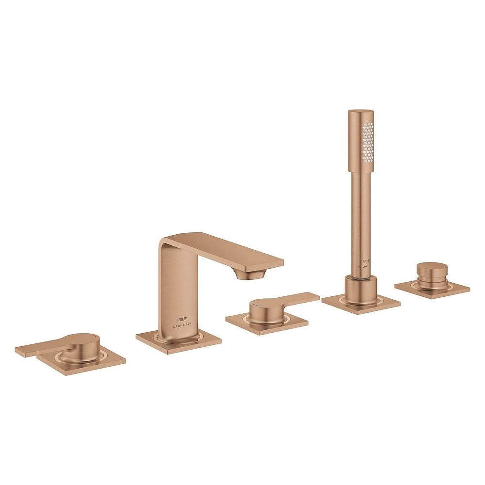 Grohe Allure New Bronz Fırçalanmış Küvet Bataryası