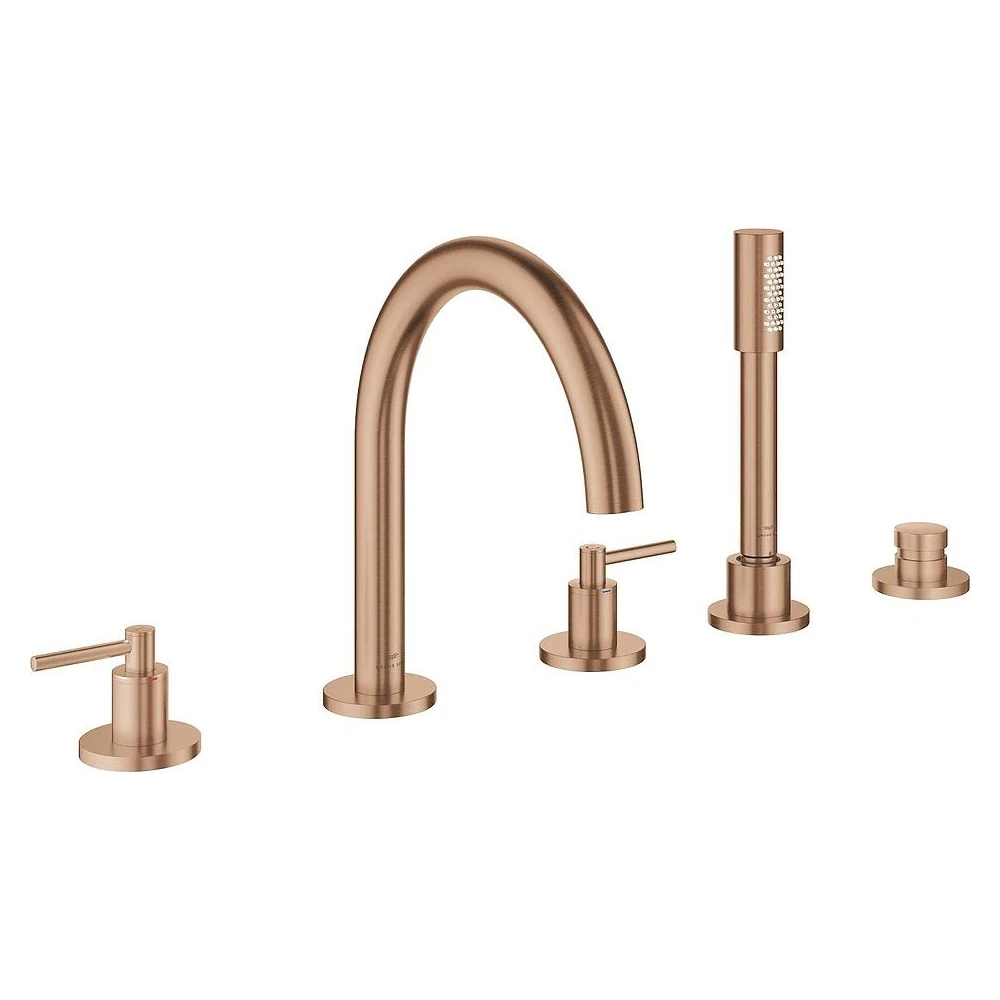 Grohe Atrio New Classic Bronz Fırçalanmış Küvet Bataryası