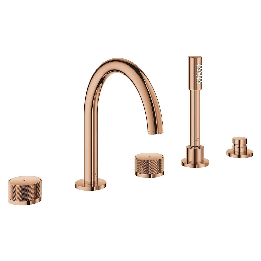 Grohe Atrio Private Collection Bronz Knob Küvet Bataryası