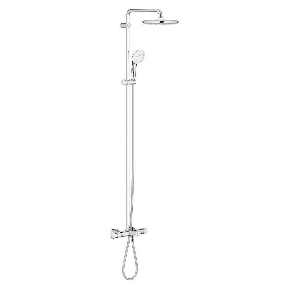 Grohe Tempesta System 250 Krom Duvardan Duş Sistemi
