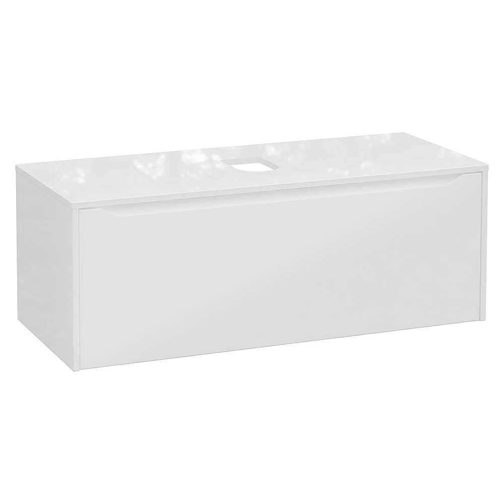 Vitra Integra Square 120 Cm Parlak Beyaz Lavabosuz Çanak Lavabo Uyumlu Dolap
