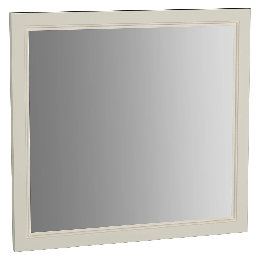 Vitra Valarte 80 Cm Mat Fildişi Etajerli Düz Ayna