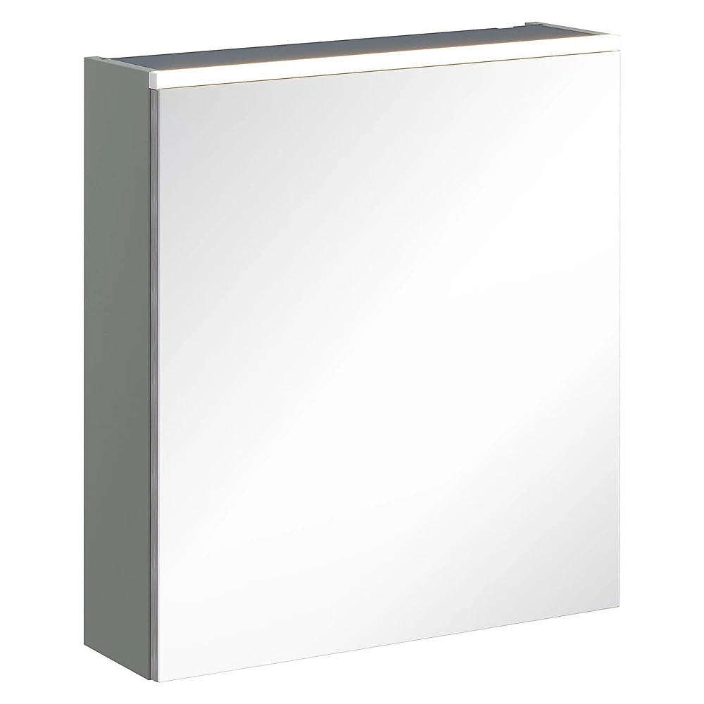 Vitra Core 60 Cm Mat Gri Aydınlatmalı Sol Dolaplı Ayna