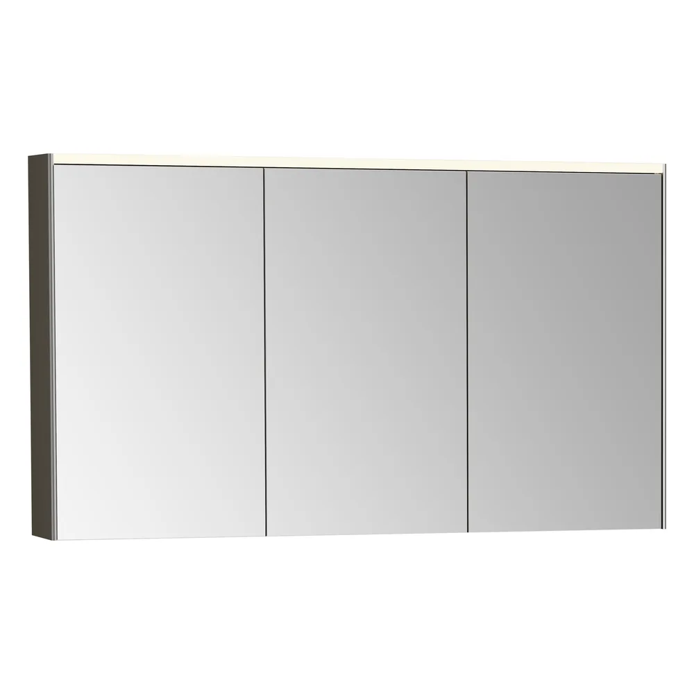 Vitra Prime 120 Cm Fırçalı Krom Sensörlü Dolaplı Ayna