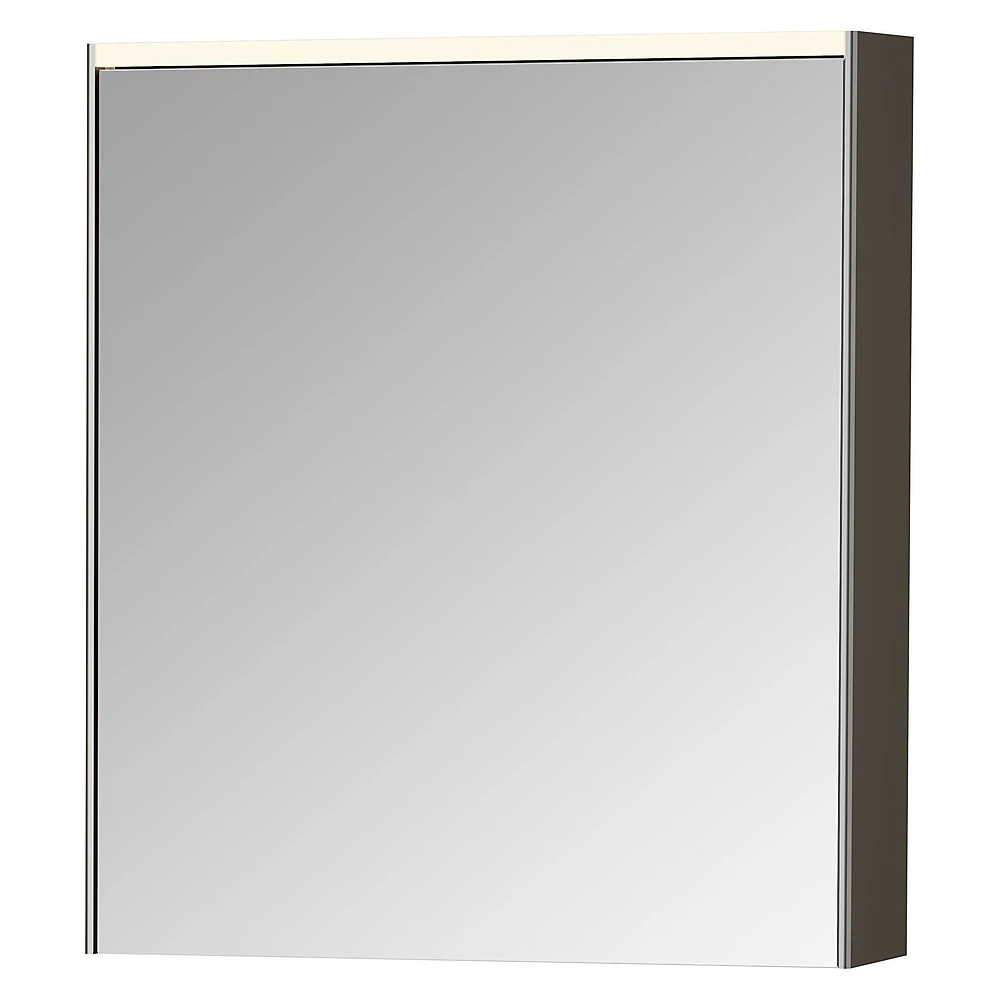 Vitra Prime 60 Cm Fırçalanmış Krom Sensörlü Aydınlatmalı Sol Dolaplı Ayna