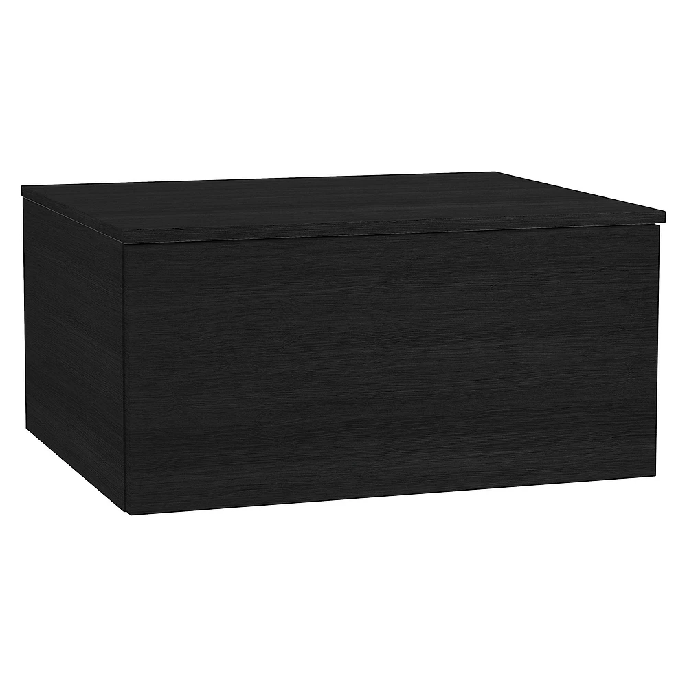 Vitra Origin 60 Cm Hareli Siyah Meşe Tek Çekmeceli Alt Ünite