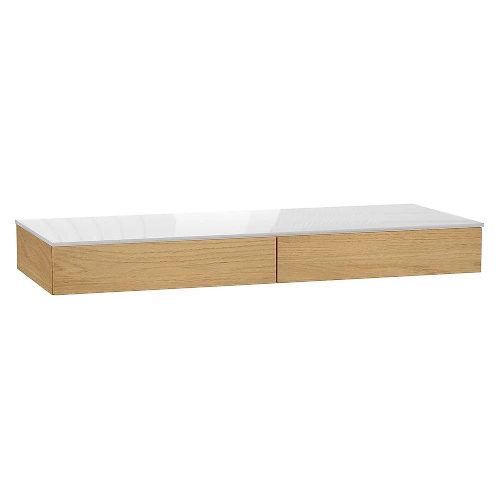 Vitra Origin 120 Cm Yatay Meşe İki Çekmeceli Yan Ünite