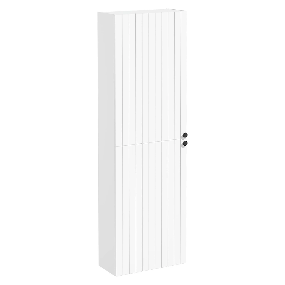 Vitra Root Groove 55 Cm Mat Beyaz Dar Boy Dolabı