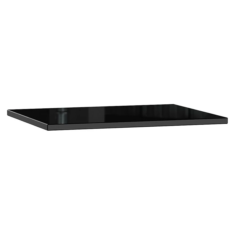 Vitra Origin 30 Cm Siyah Cam Armatür Deliksiz Üst Tezgah