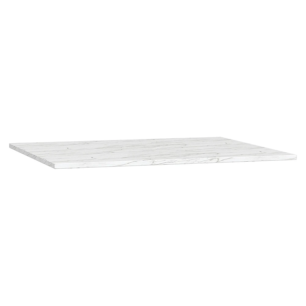 Vitra Origin 60 Cm Calacatta Silk Neolith Armatür Deliksiz Üst Tezgah