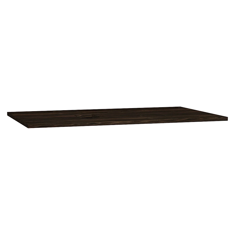 Vitra Origin 90 Cm Karaağaç Ahşap Armatür Deliksiz Sol Sifonlu Üst Tezgah