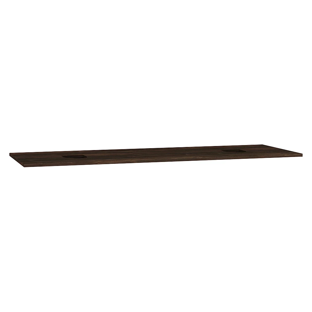 Vitra Origin 150 Cm Karaağaç Ahşap Armatür Deliksiz Çift Sifonlu Üst Tezgah