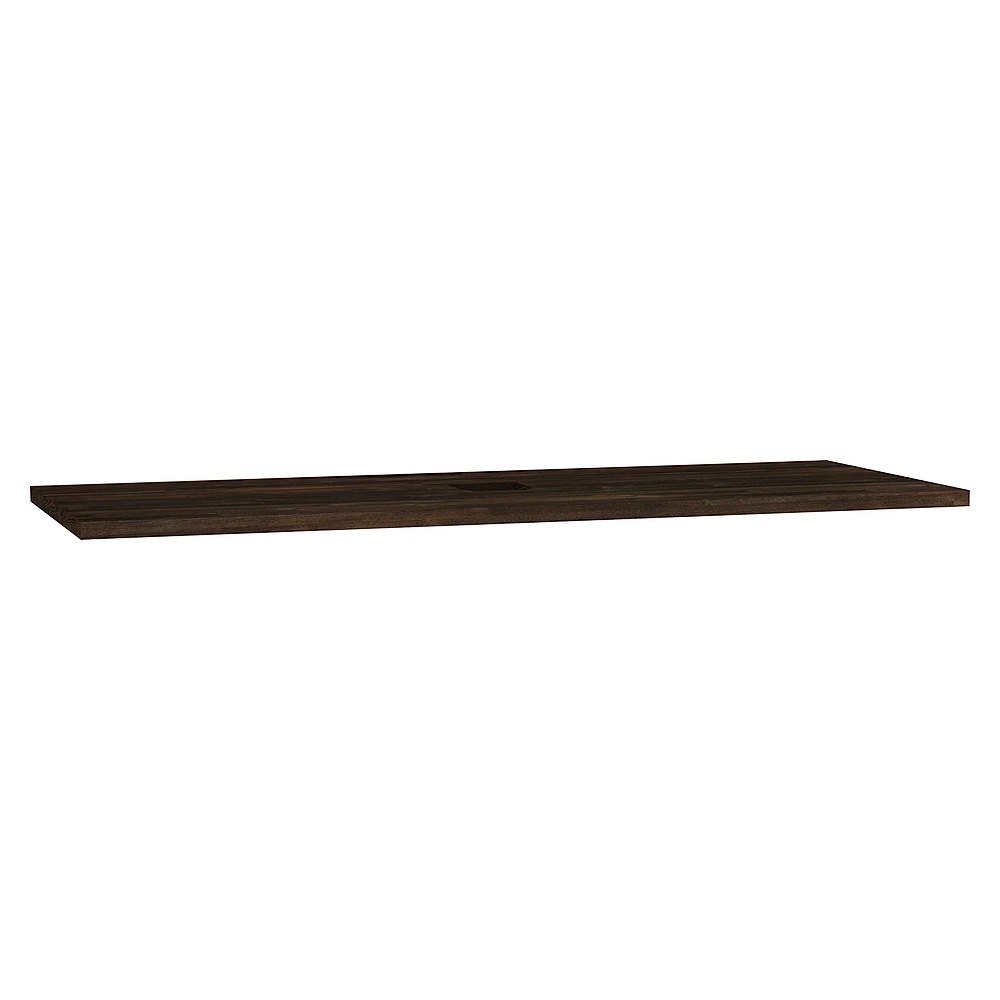 Vitra Origin 120 Cm Karaağaç Ahşap Armatür Deliksiz Orta Sifonlu Üst Tezgah