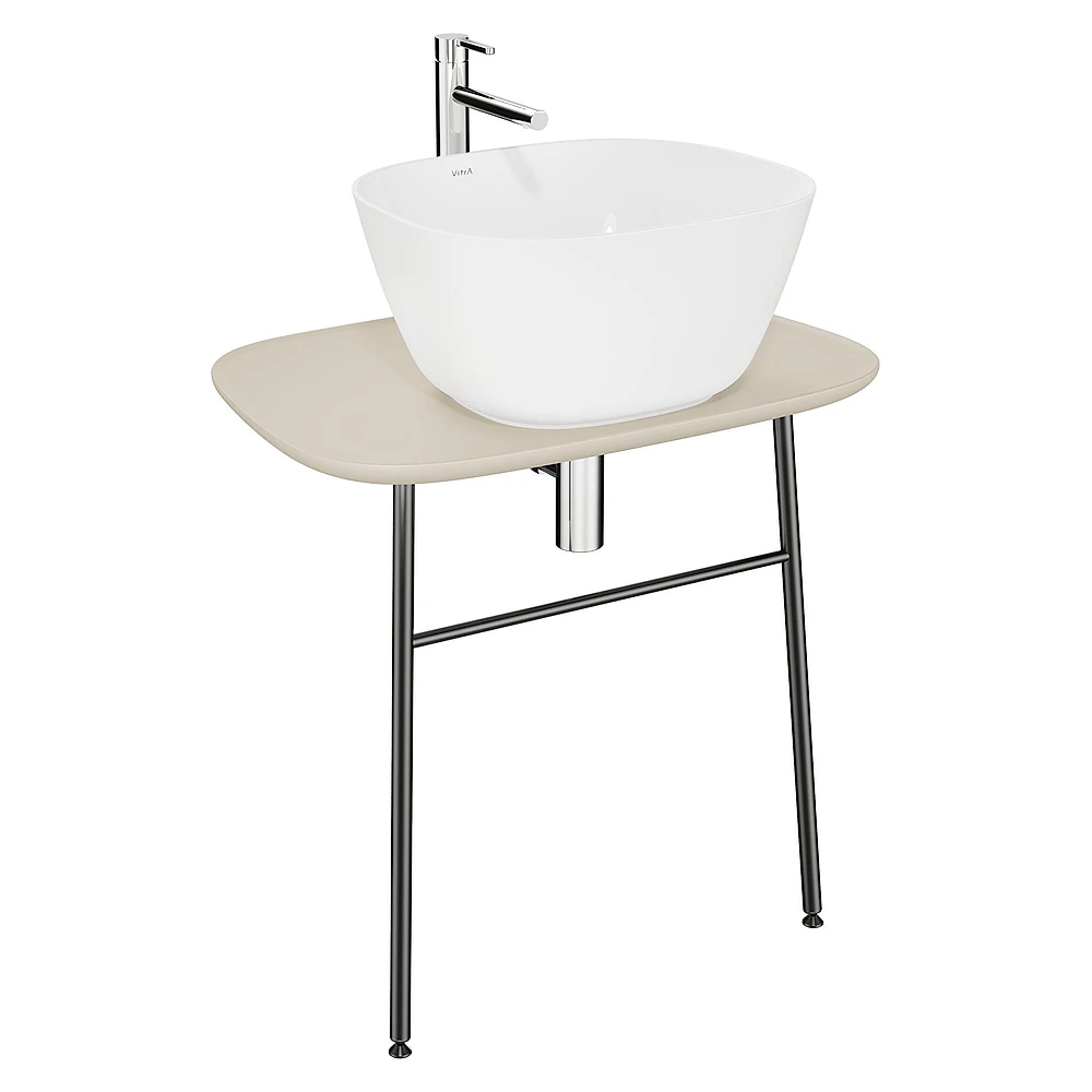 Vitra Plural 70 Cm Mat Kum Beji Tezgahlı Asma Tezgah Ünitesi