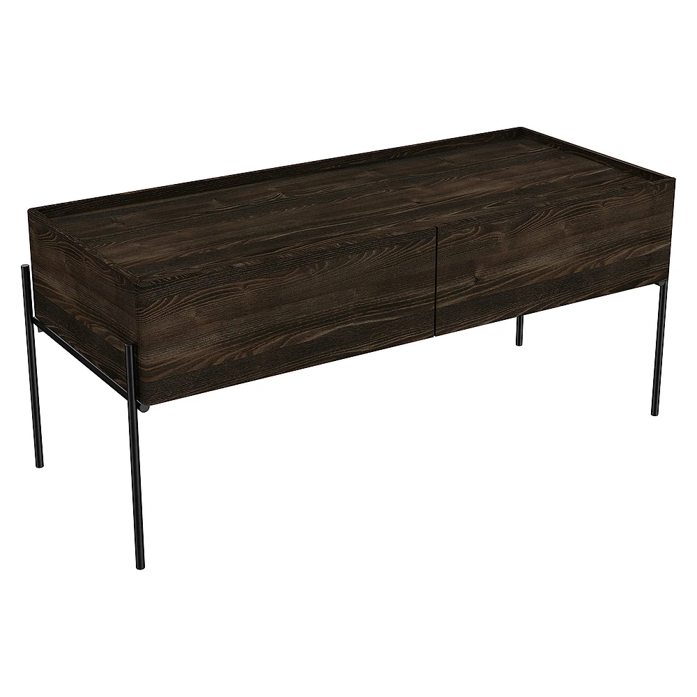 Vitra Equal 100 Cm Karaağaç İki Çekmeceli Alt Ünite