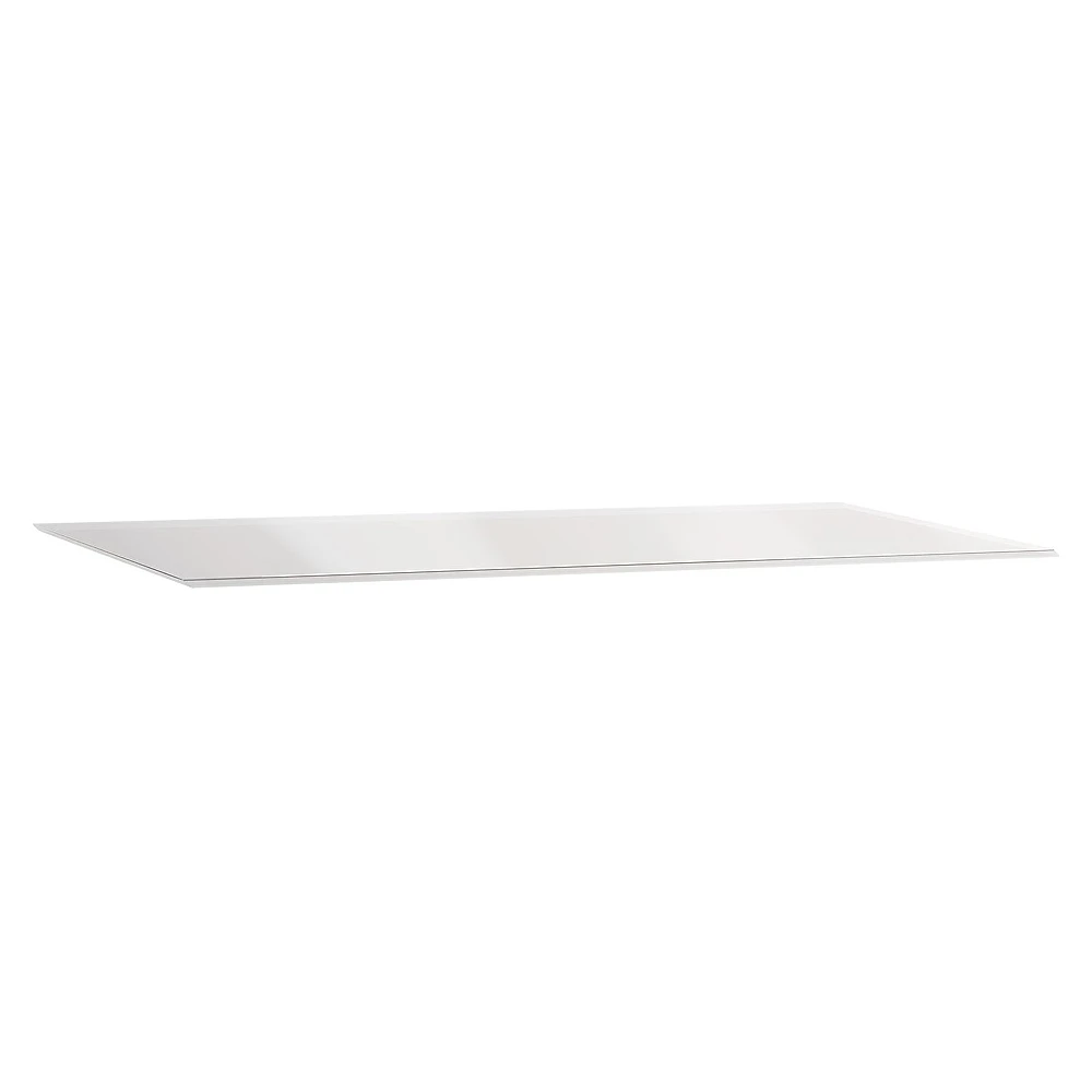 Vitra Frame 80 Cm Beyaz Armatür Deliksiz Cam Tezgah