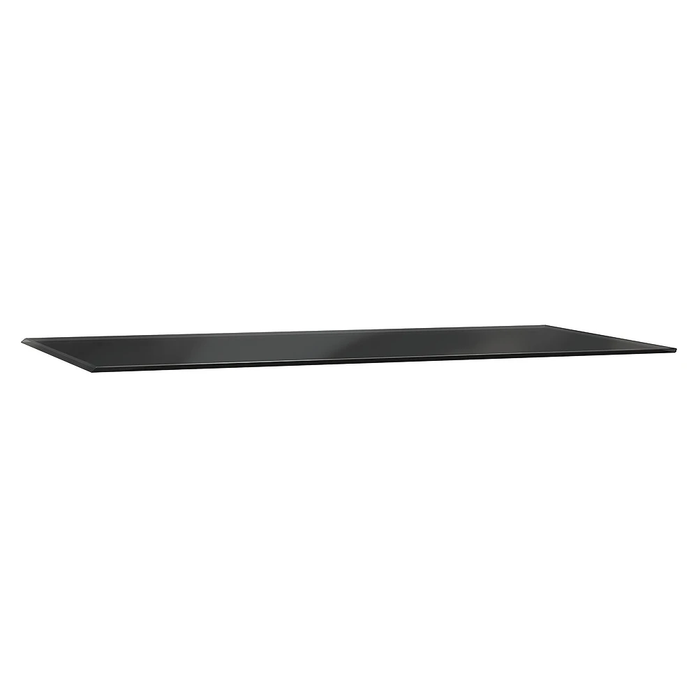 Vitra Frame 100 Cm Siyah Armatür Deliksiz Cam Tezgah