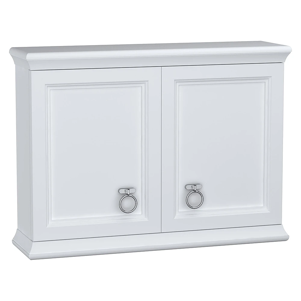 Vitra Valarte 75 Cm Mat Beyaz İki Kapaklı Üst Ünite