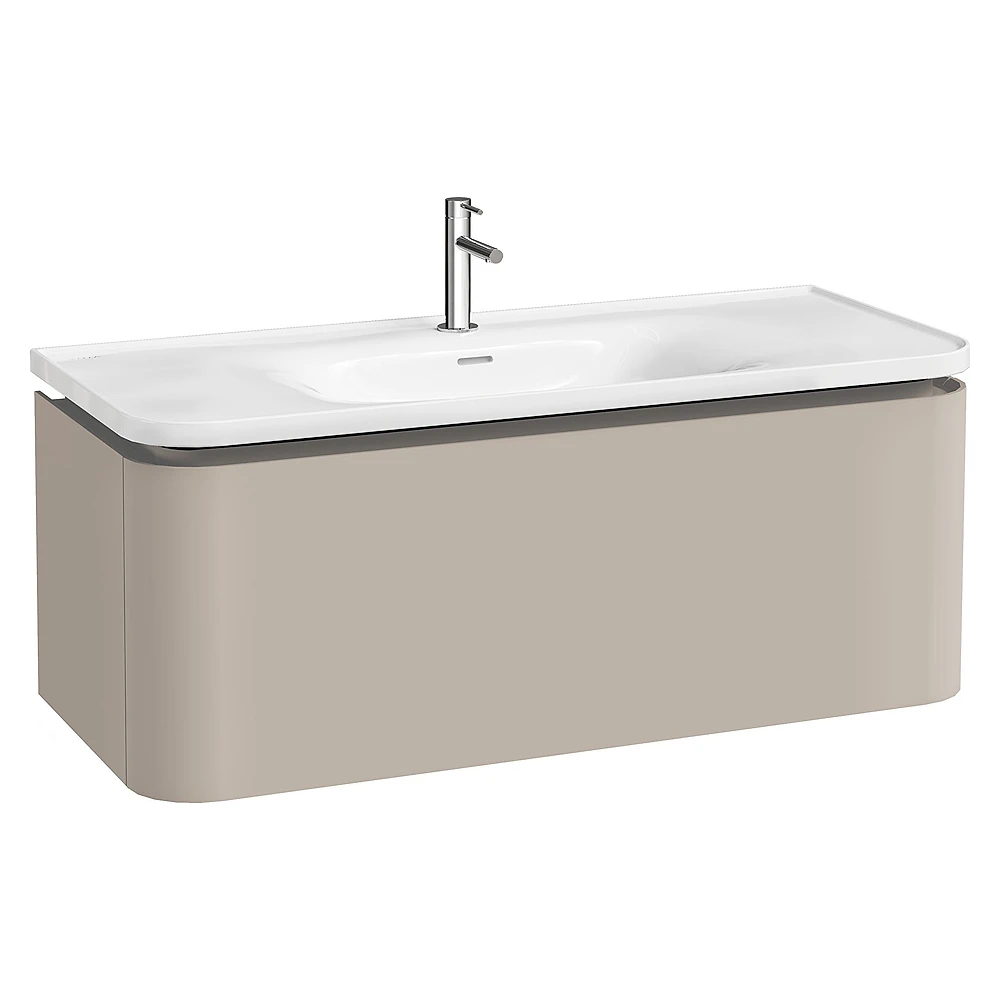 Vitra Glora 120 Cm Mat Soft Bej Tek Çekmeceli Lavabo Dolabı
