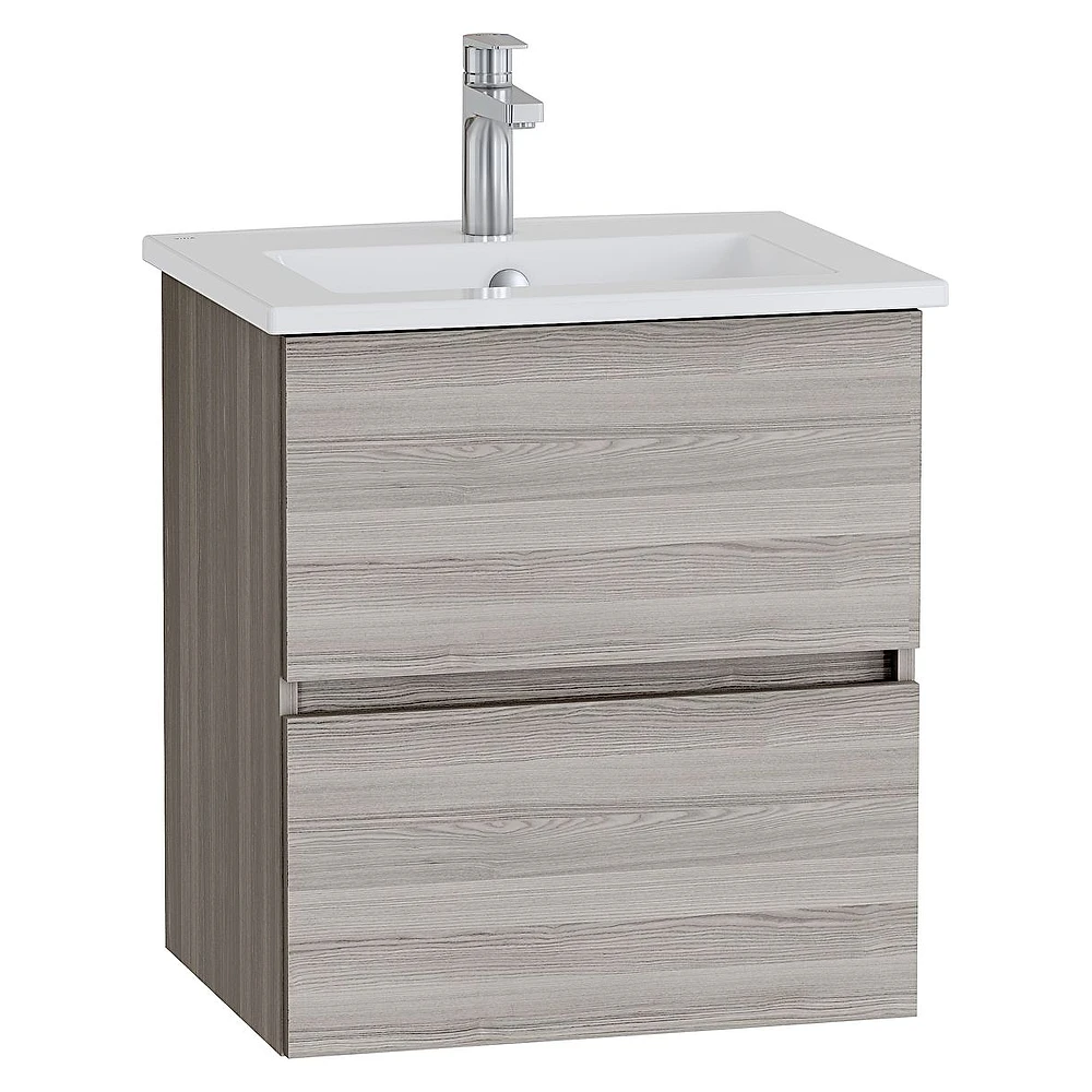 Vitra Mia Plus Square 60 Cm Cordoba İki Çekmeceli Lavabo Dolabı