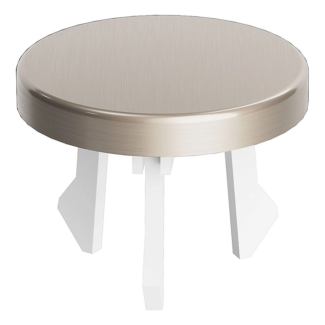 Vitra Fırçalı Nikel Lavabo Su Taşma Yüzüğü