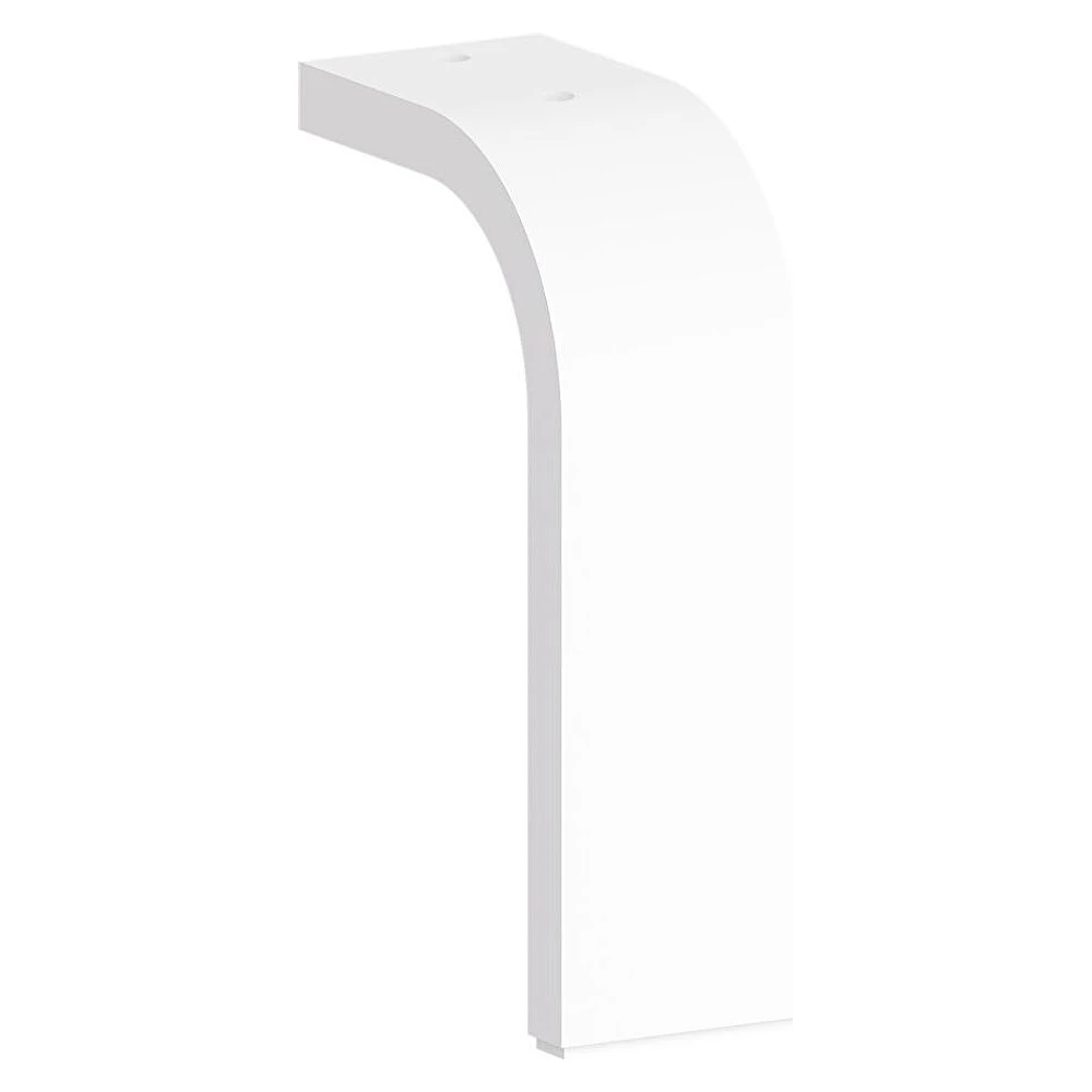 Vitra Root Flat 13 Cm Mat Beyaz 2 Adet Dolap Ayağı