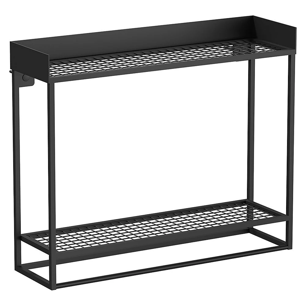 Vitra ArchiPlan 45 Cm Siyah Duble Metal Raf