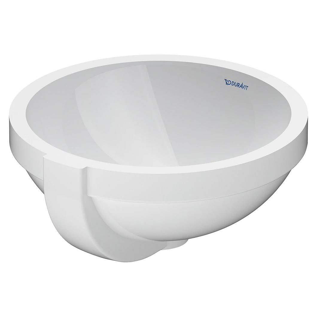 Duravit Architec 36 Cm Beyaz Parlak Armatür Deliksiz Tezgah Altı Lavabo