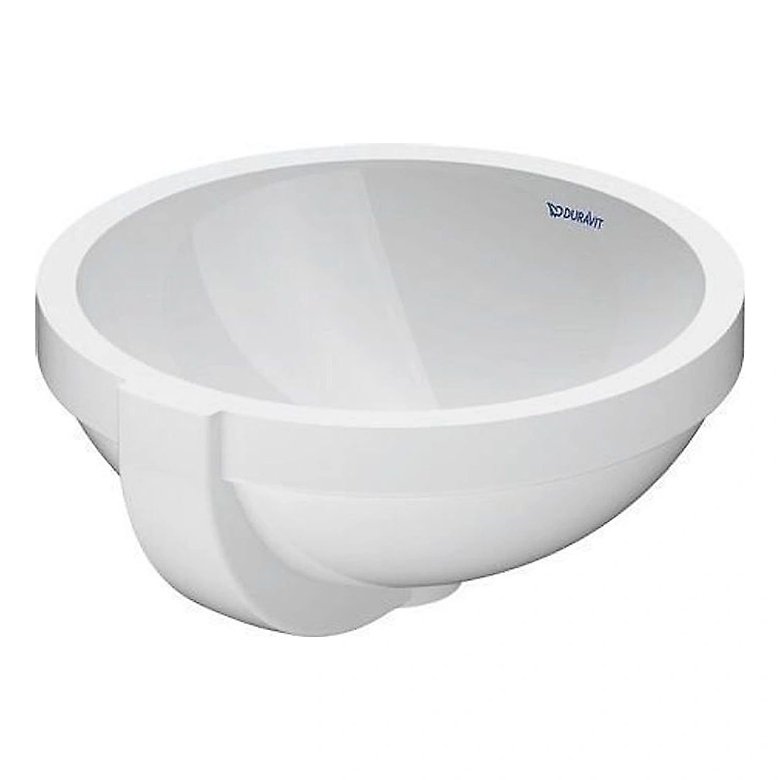 Duravit Architec 36 Cm Beyaz Parlak Armatür Deliksiz Tezgah Altı Lavabo