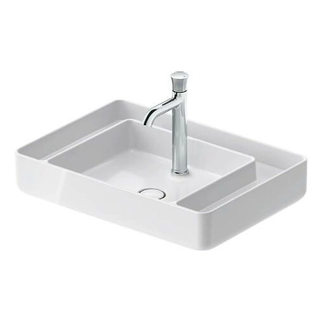 Duravit Bento Starck Box 65 Cm Beyaz Parlak Çanak Lavabo
