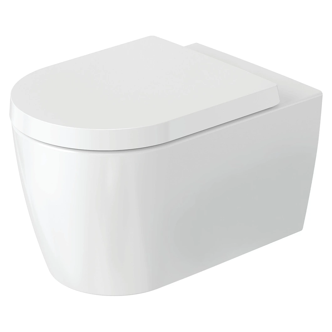 Duravit ME by Starck 54 Cm Beyaz Parlak Hero Edition Kanalsız Asma Klozet