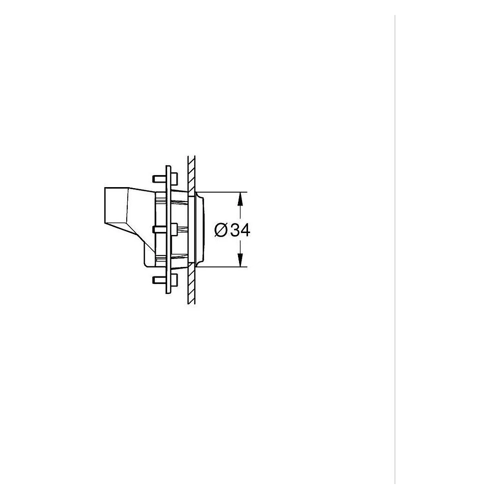 Grohe Rainshower Aqua Tiles Paslanmaz Çelik Fırçalanmış Mist Fonksiyon Ünitesi 2