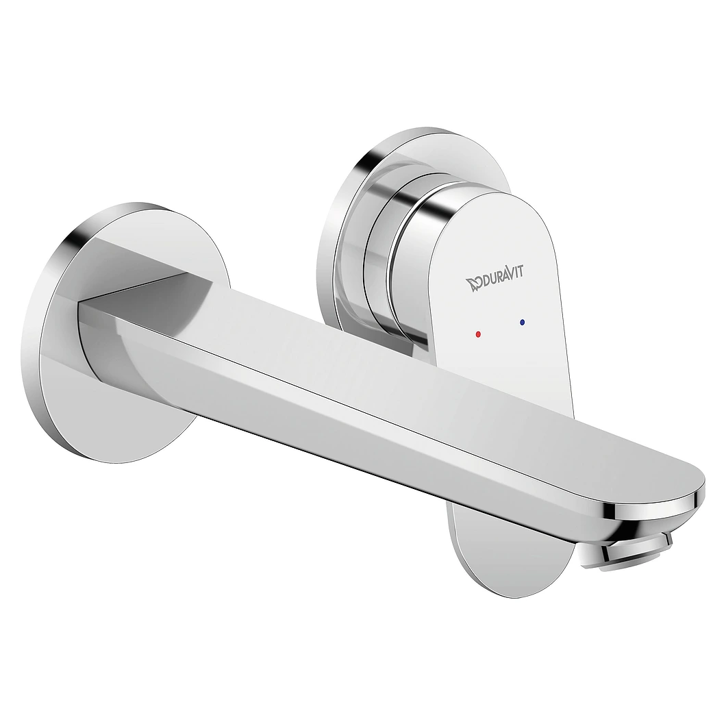 Duravit Wave Krom Ankastre Lavabo Bataryası