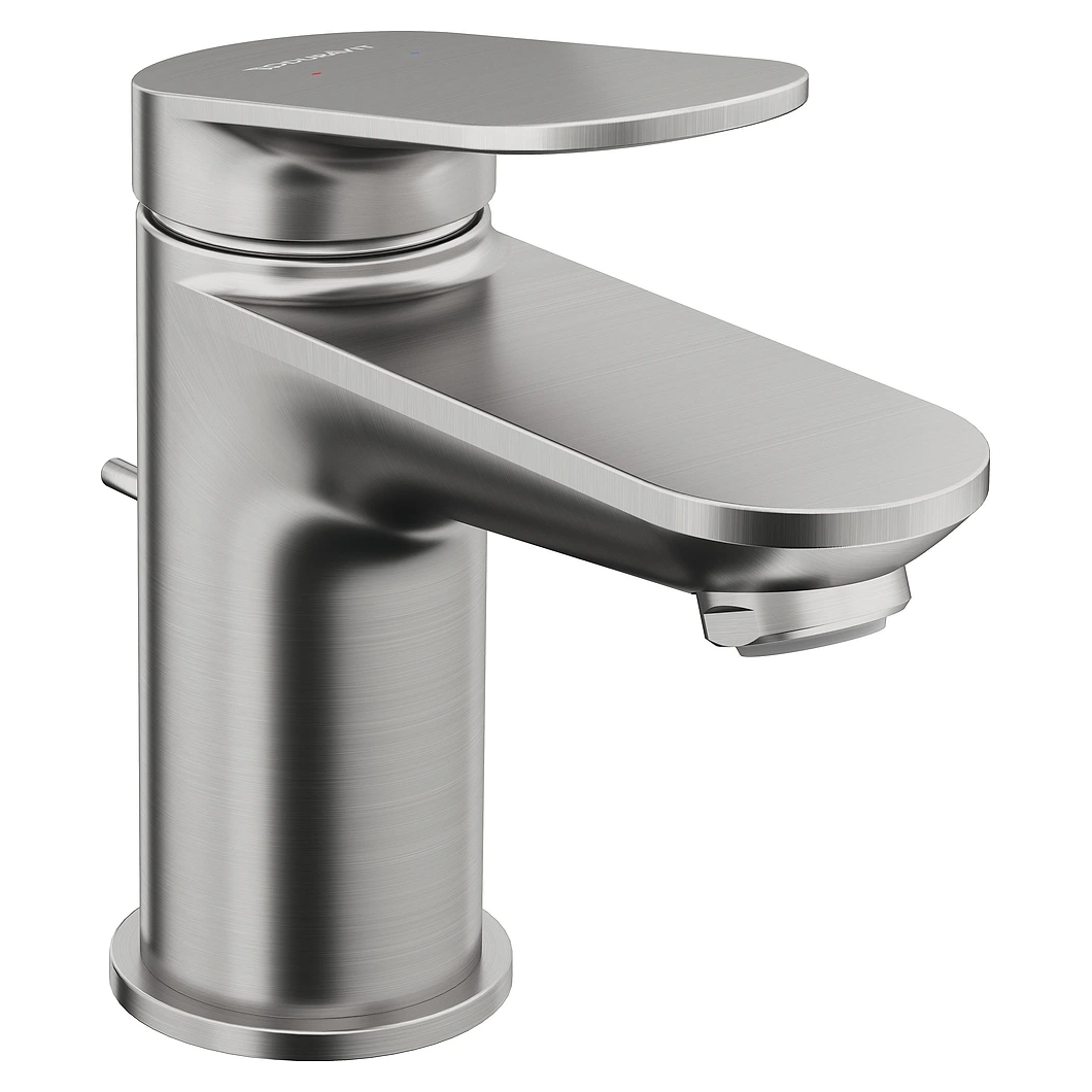 Duravit Wave Gider Setli Paslanmaz Çelik Lavabo Bataryası