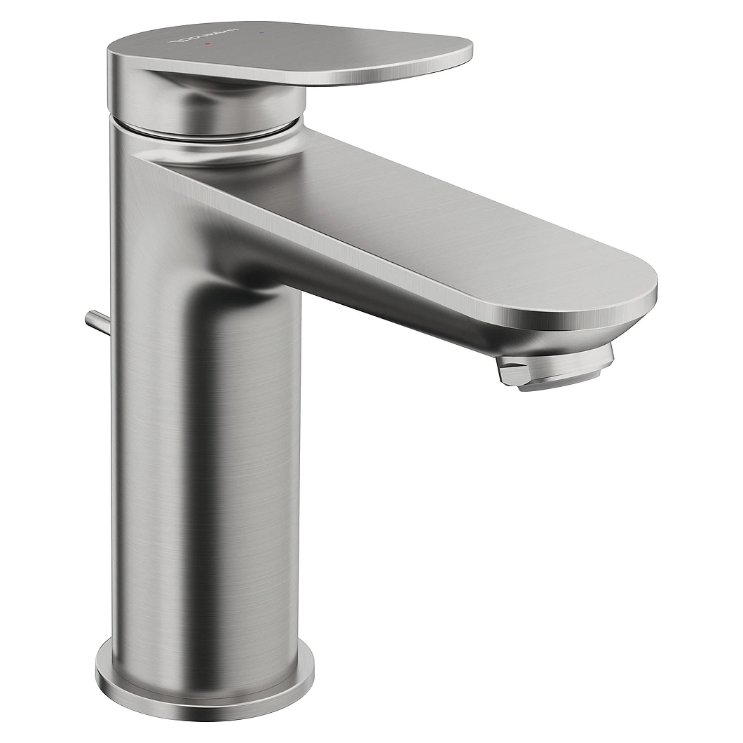 Duravit Wave Gider Setli Paslanmaz Çelik Yüksek Lavabo Bataryası