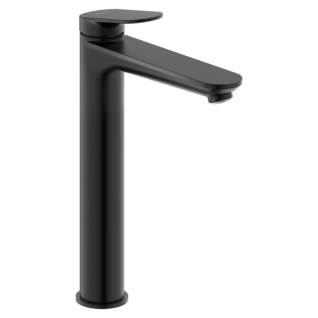 Duravit Wave Siyah Mat Çanak Lavabo Bataryası