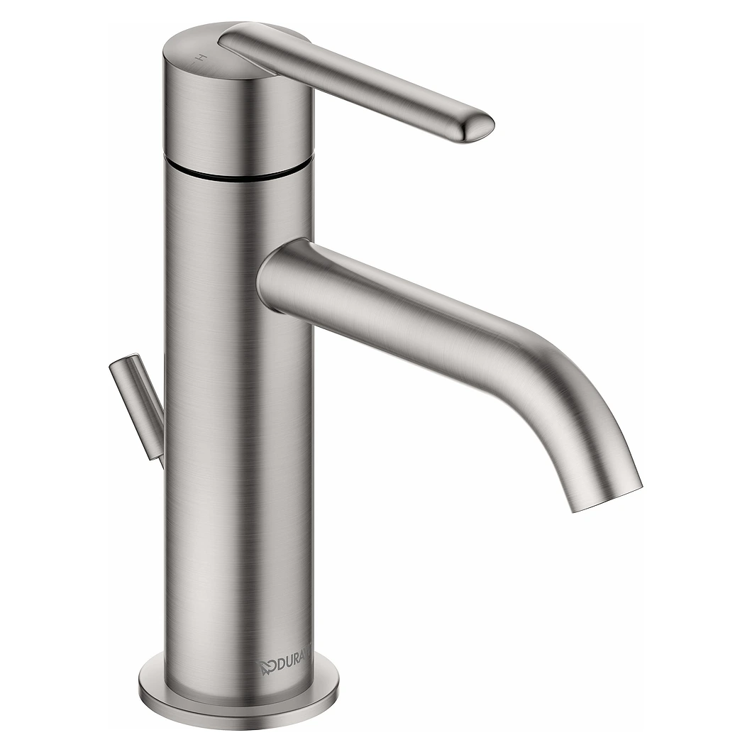 Duravit Balcoon Gider Setli Paslanmaz Çelik Lavabo Bataryası