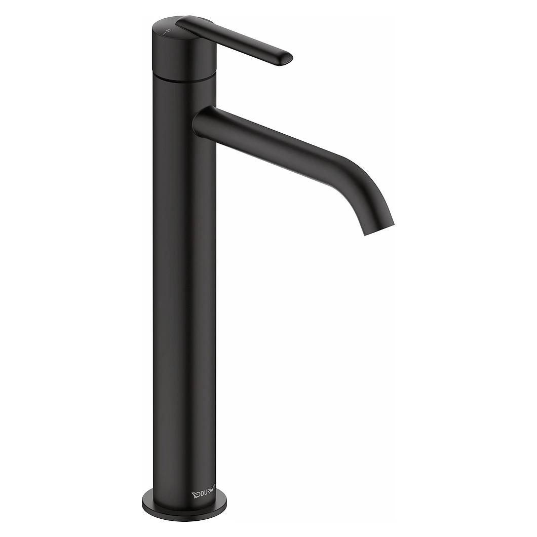 Duravit Balcoon Siyah Mat Çanak Lavabo Bataryası