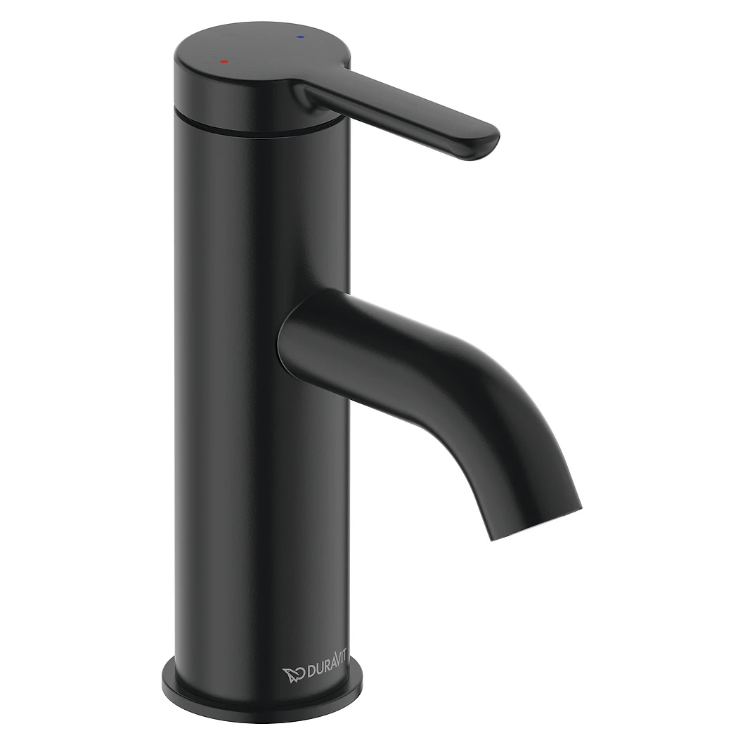Duravit C.1 Siyah Mat Lavabo Bataryası