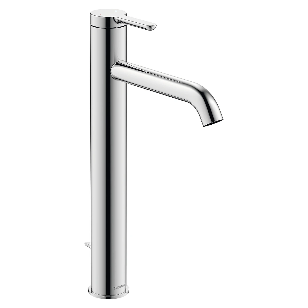 Duravit C.1 Gider Setli Krom Çanak Lavabo Bataryası