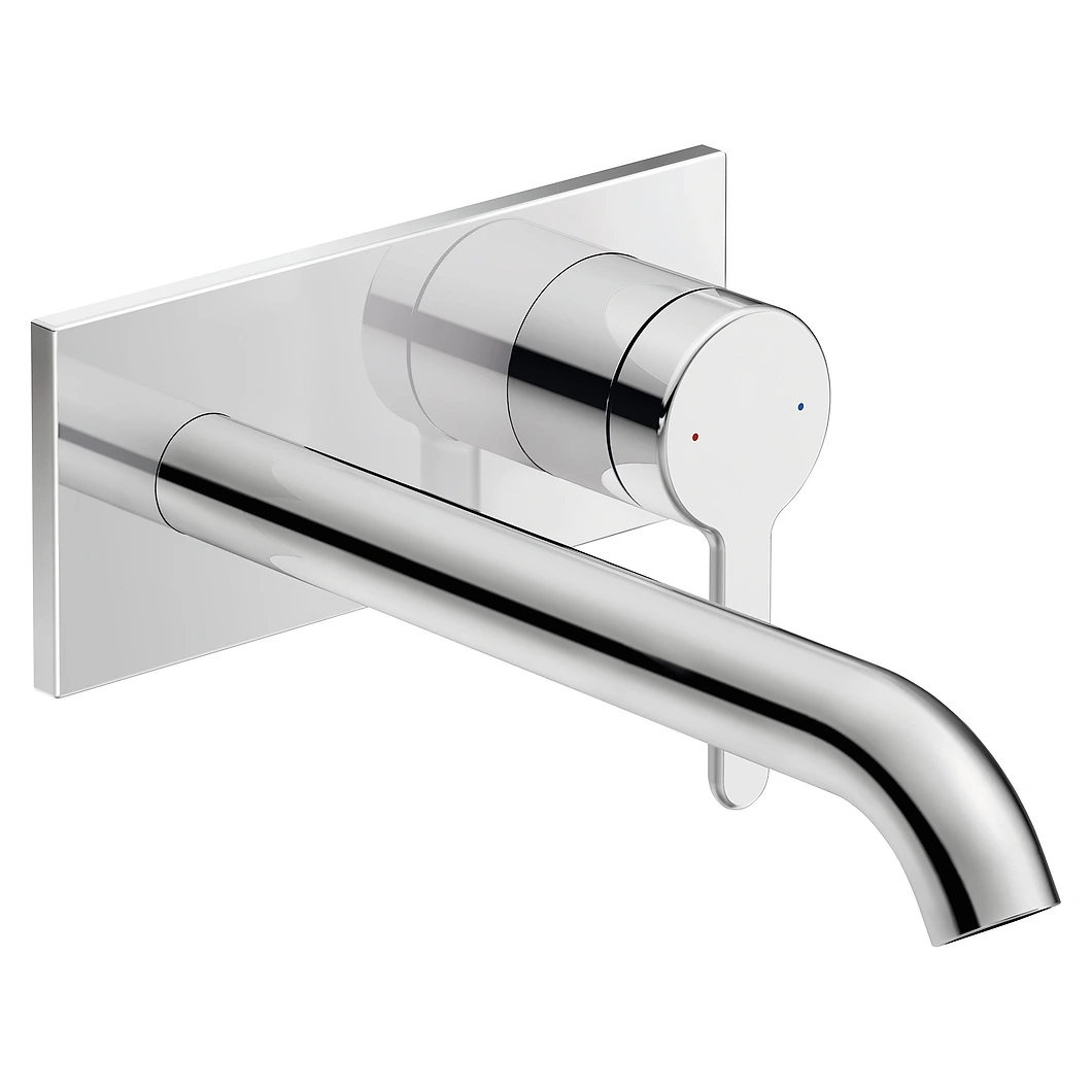Duravit C.1 Uzun Çıkışlı Krom Ankastre Lavabo Bataryası